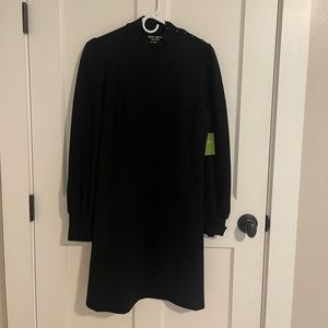 Kate Spade Black Long Sleeve Dress